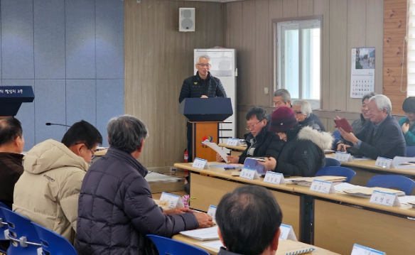 정읍시 임경수 보건지소장, 고부면 이장단 대상 건강 특강 진행