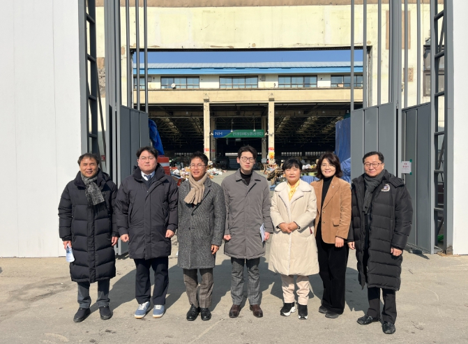 안양시의회 총무경제위원회, 안양시농수산물도매시장 현장 방문