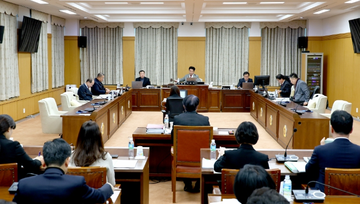 대전시의회 복지환경위원회, 제284회 임시회 제3차 회의 개최