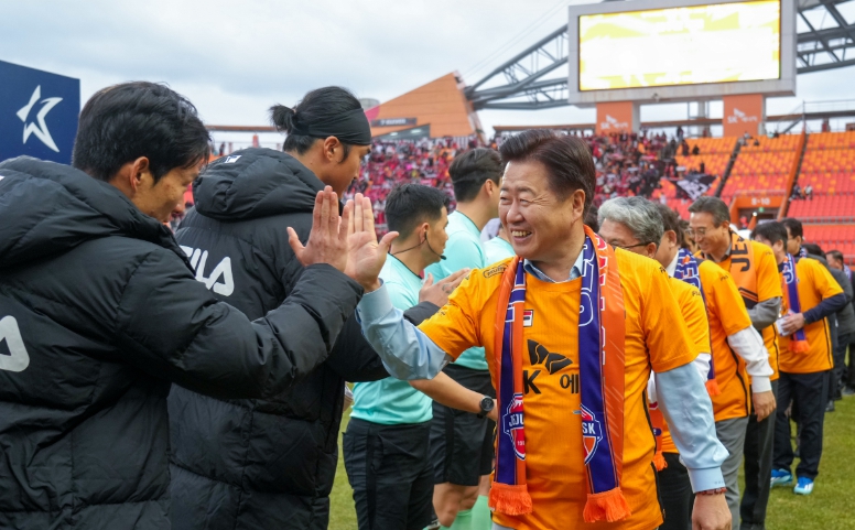 제주도 핵심정책, 축구장서 도민과 만난다
