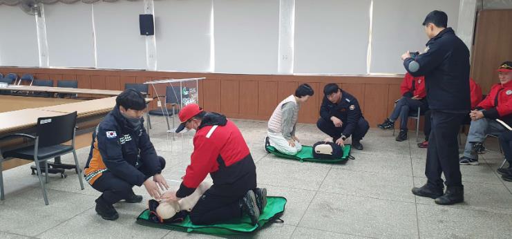 서천군 판교면, 심폐소생술 및 소화기 사용법 교육 실시
