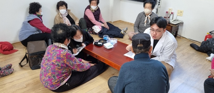 여수시보건소, 취약지 경로당 순회의료서비스 연중 추진