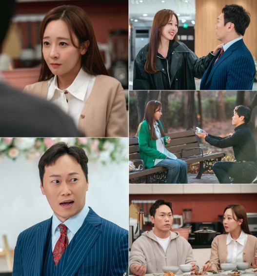 '빌런의 나라' 소유진X송진우, 달콤살벌 투샷 스틸 공개! ‘범상치 않은 부부’