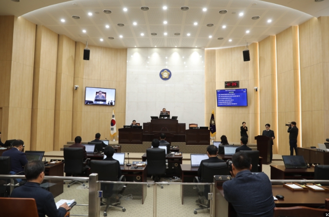 예산군의회, 2025년도 제1회 추가경정 예산안 심사 돌입
