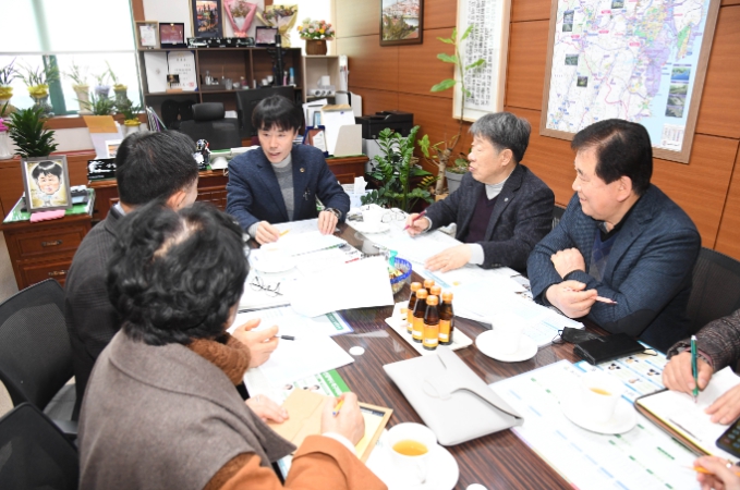 울산시의회 산업건설위원회 백현조 위원장, 북구 파크골프장 환경개선 간담회
