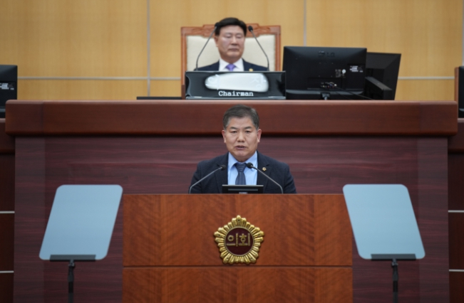 임종명 전북도의원, 남원시를 산림특화지역으로 지정해야(5분발언)