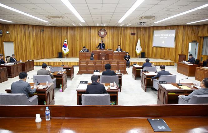 영광군의회, 을사년 첫 임시회 마무리
