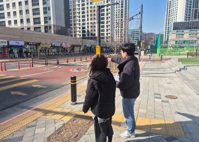 의정부교육지원청, 2025학년도 개학 전 통학로 안전점검 실시