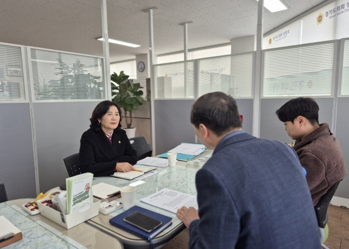 경기도의회 김영희 의원, 물향기수목원 입장료 무료화 대비 준비 상황 점검
