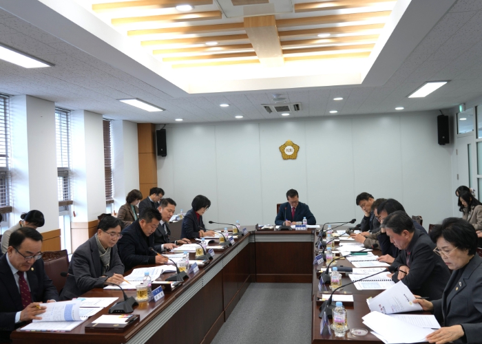 영천시의회, 3월 5일 전체 의원 정례간담회 개최