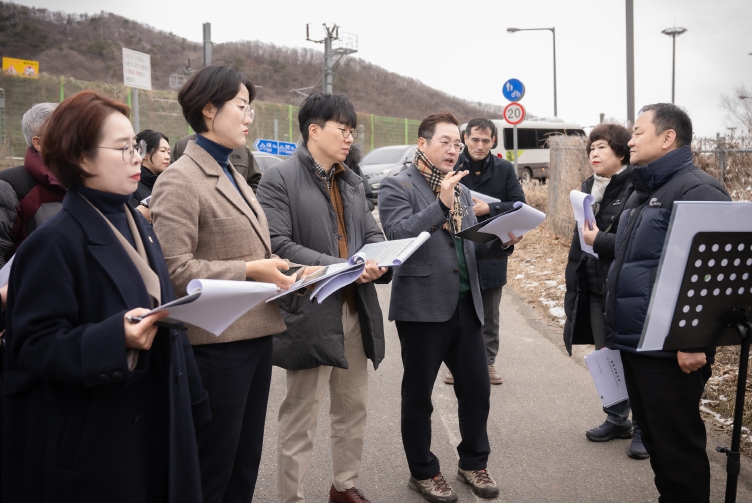 남양주시의회 자치행정위원회, 공유재산관리계획 심사 대비 현장방문 실시