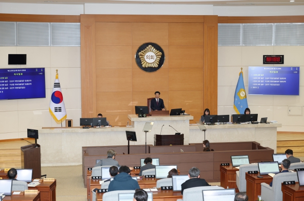 포항시의회, 제322회 임시회 ‘시정질문’ 실시