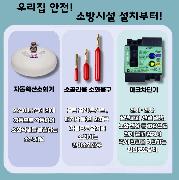 계양소방서, 자동확산소화기 등 소방시설 설치 홍보