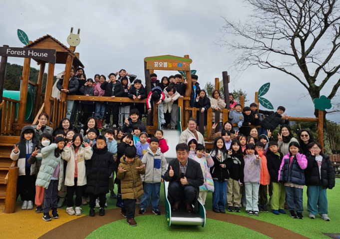 제주도교육청 송당초, 배움·쉼·놀이가 어우러져 아이들 꿈 키운다
