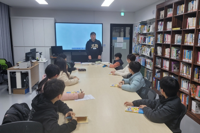 제주도교육청 한수풀도서관, 찾아가는 도서관 학교 운영