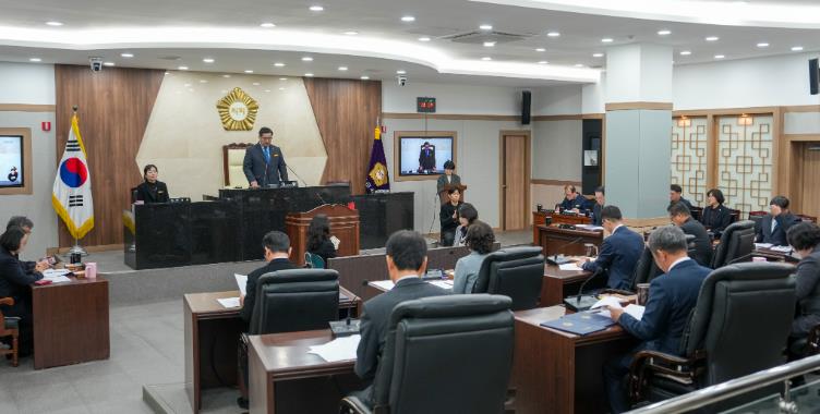 괴산군의회 제339회 임시회 개회