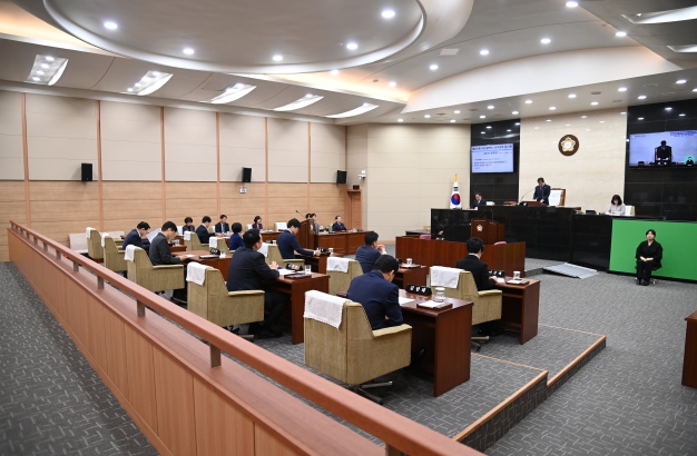 대구서구의회, 제256회 임시회 개회