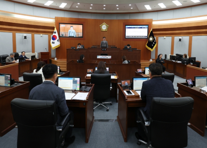 오산시의회, 제292회 임시회 개회