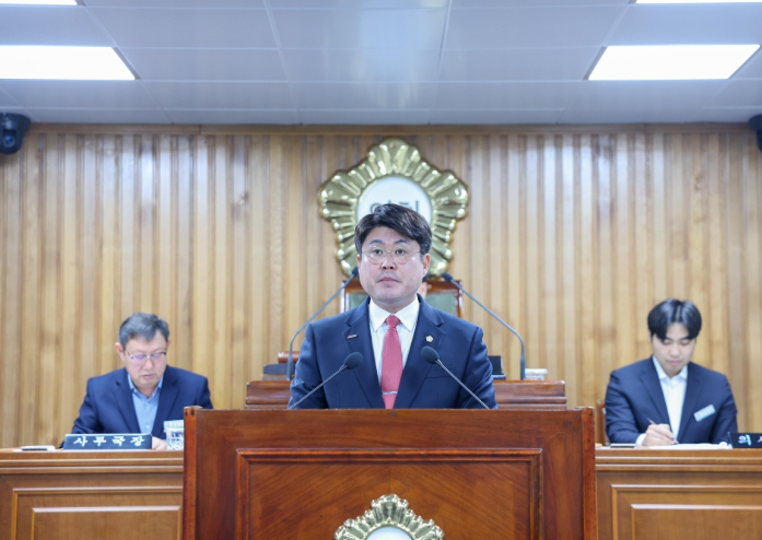 영주시의회 김병창 의원 5분 자유발언 펼쳐