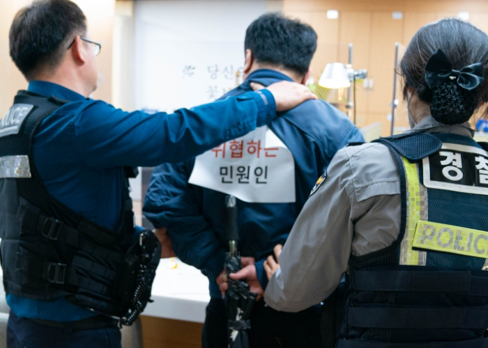 광주광역시교육청-경찰, 악성민원 대비 모의훈련 실시