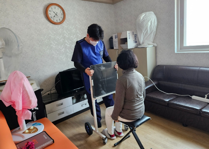 서산시, 상반기 찾아가는 노인 결핵 검진 실시