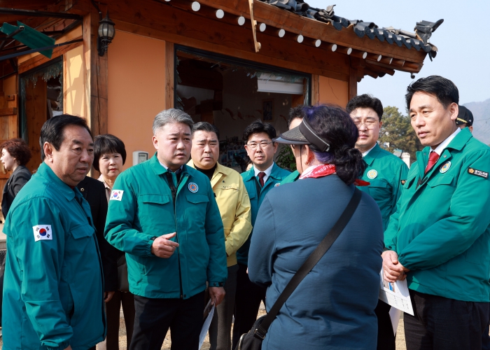 경기도의회 국민의힘, 포천 오폭 사고 현장 방문… 일상 회복에 만전 기해달라