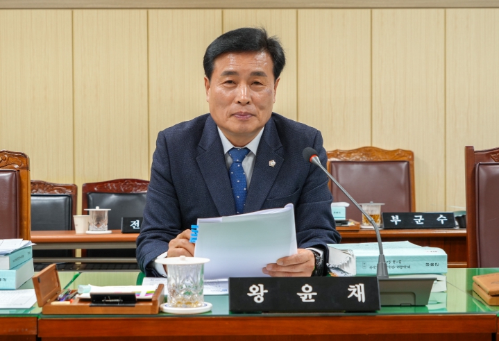 장흥군의회 왕윤채 의원, 장흥군 우리 밀·콩 육성 및 지원 조례안 대표 발의