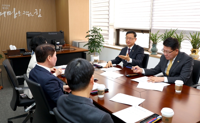 대전시의회 예산결산특별위원회, 신용보증재단 현장 방문