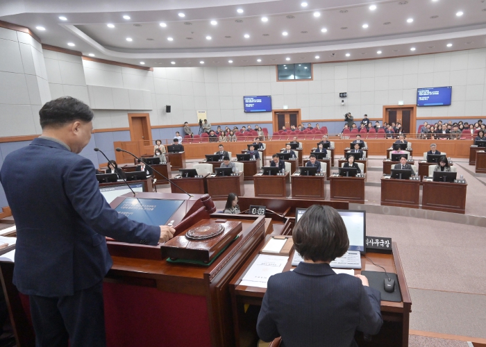 제320회 강릉시의회(임시회) 폐회