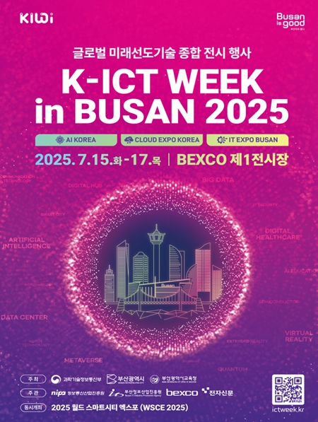 인공지능(AI) 혁신이 이끄는 비즈니스!… '2025 K-ICT WEEK in BUSAN' 7월 개최