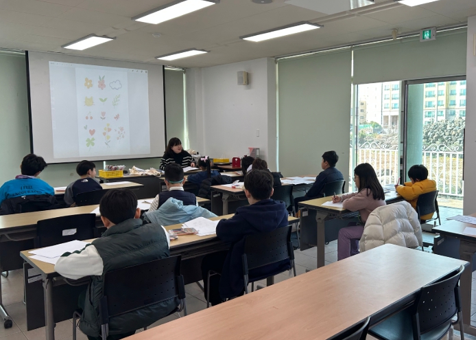 제주도교육청 한수풀도서관, 바른 글씨 쓰는 법 통해 집중력·자신감 키워요