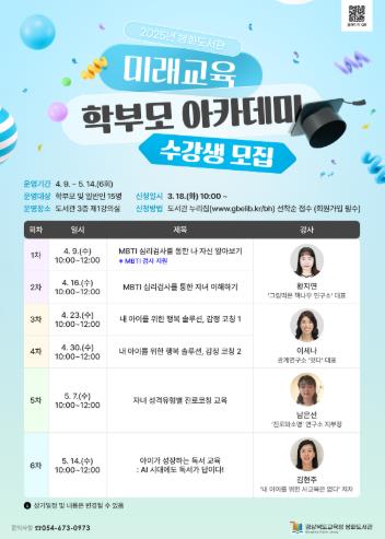 봉화도서관, 자녀를 위한 부모 성장 수업