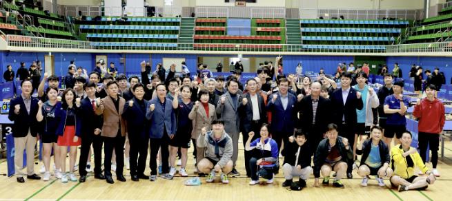 보령시, '제6회 만세보령머드배 전국 생활체육 탁구대회' 성황리 개최