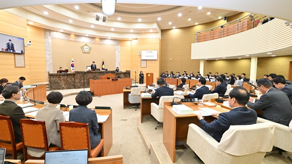 달성군의회, 제324회 임시회 개회