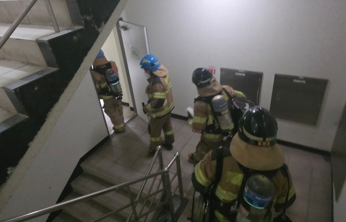 하남시, 환경기초시설 화재 대응 소방합동훈련 실시