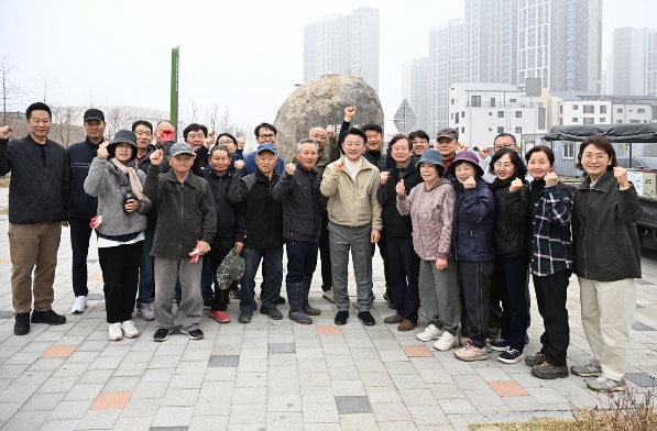의정부시, 독바위문화공원에 '수국정원' 조성…주민 참여로 공간 특색 강화