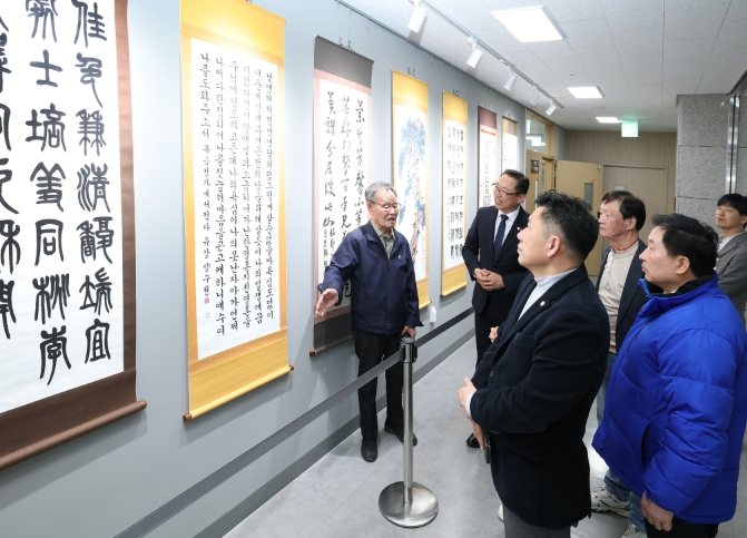 아산시의회, 청사 유휴공간 활용해 ‘지역 작가 예술 전시공간’ 조성