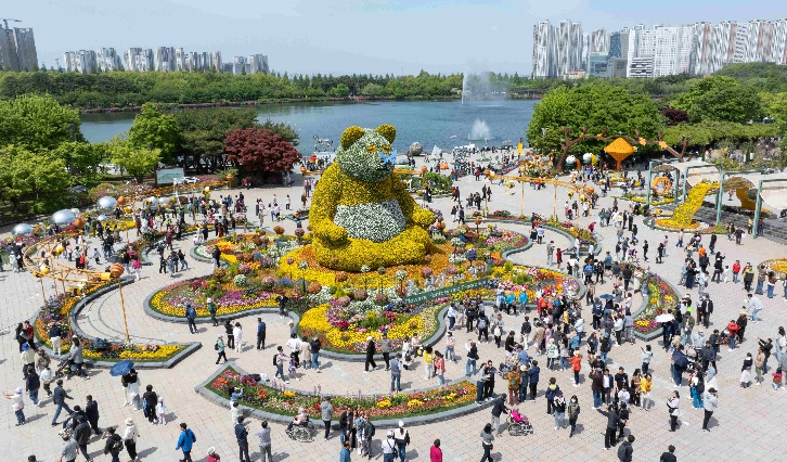 경기도, 행주산성에서 일산호수까지... 꽃과 나무가 함께하는 4월의 행주나루길