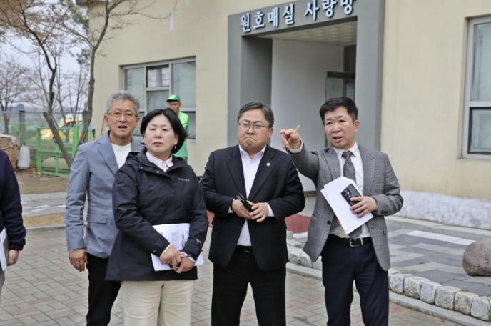 수원시 권선구, 호매실동 생활밀착형 사업 현장 점검… "주민 편의 극대화"