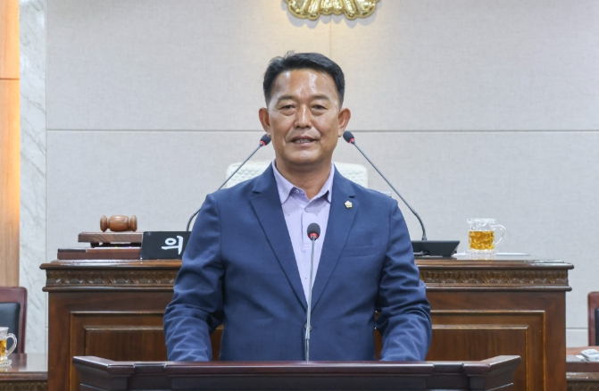 홍성군의회 신동규 의원 5분 자유 발언 