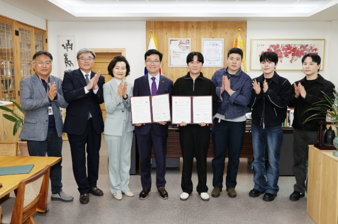 충북교육청, 청주로와 학교급식 홍보 위한 업무협약 체결