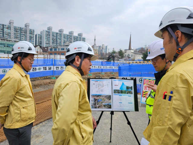 전주시, 재해예방사업 안전관리 ‘꼼꼼하게!’