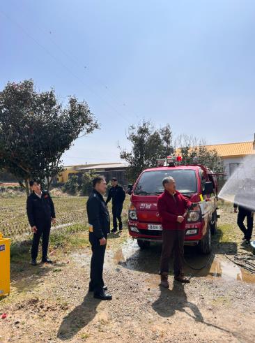 신안소방서 “수선화 축제 대비 소방점검 실시”
