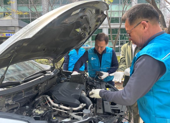 연제구,‘봄나들이 기간 맞이 자동차 무상점검 서비스’실시