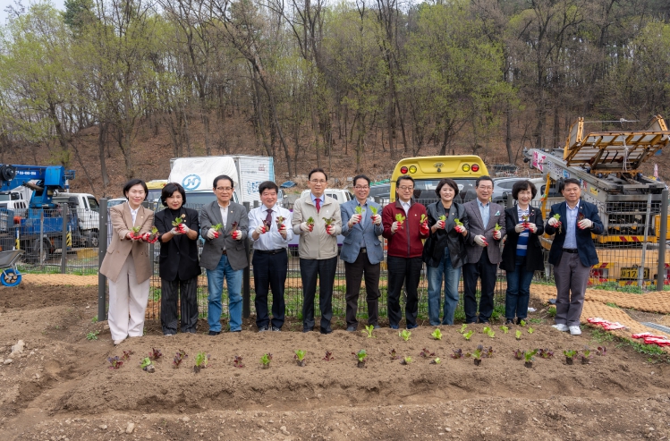 강남구의회, ‘수서동 힐링텃밭 개장식’참석