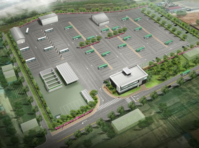 경기도, 평택에 '축구장 4개 규모' 친환경 버스 공영차고지 조성