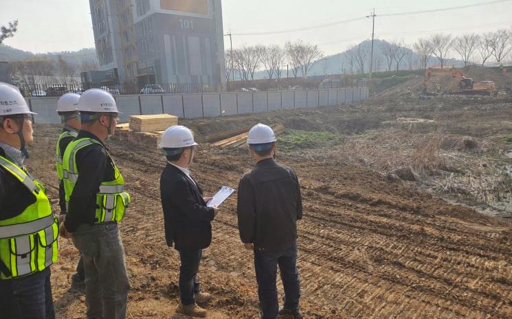 나주시, 주요 건설사업장 해빙기 안전관리 강화