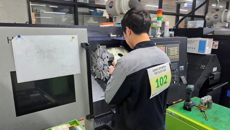 기술인재 역량 겨룬다…광주광역시 기능경기대회 개막
