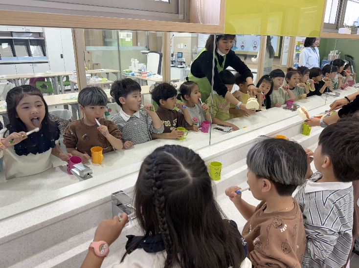 홍성군보건소, 띵동! 양치시간이야! 유아 구강관리체험교실 운영