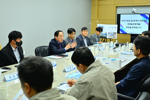 이병선 속초시장, 공공기관 유치를 위한 본격 행보